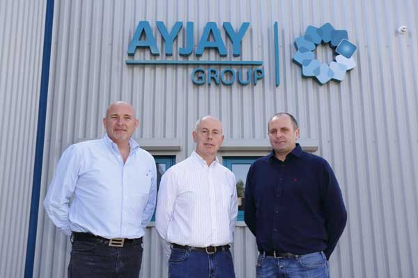 (Left to right) Director Jason Beament; Director Andrew Hall; and Operations Director Simon Beament