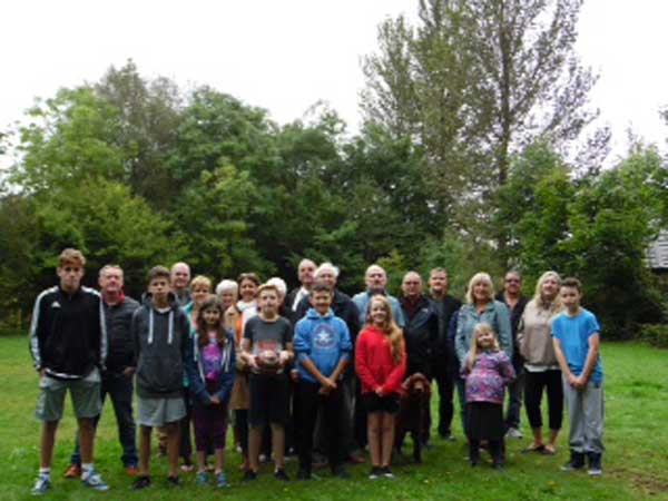 Residents are unhappy at plans to sell the green space