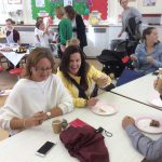 Macmillan’s World’s Biggest Coffee Morning in full swing at Ysgol Gymraeg Bro Allta