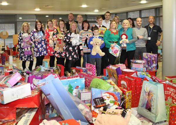 Last year, more than 3,000 gifts were donated by residents, schools, charities, staff and local businesses to the project.