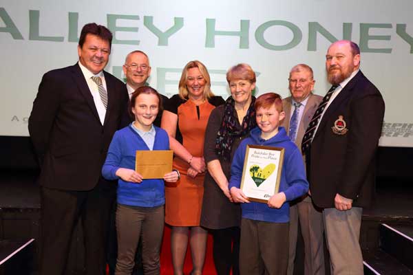 The Sirhowy Valley Honey Bee Company was awarded for its projects around the borough stimulating pollinator populations