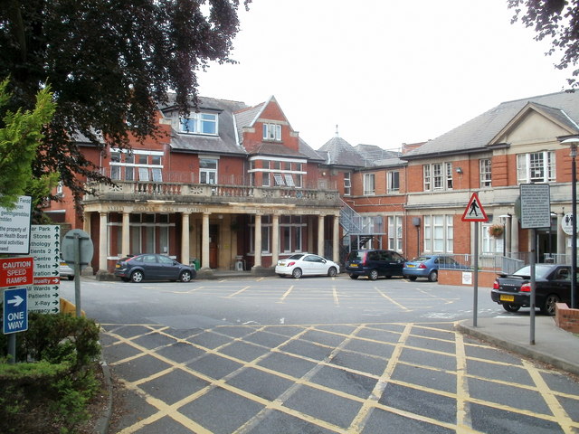Caerphilly Miners’ District Hospital, where the girl, now ten, was born. Photo by Jaggery
