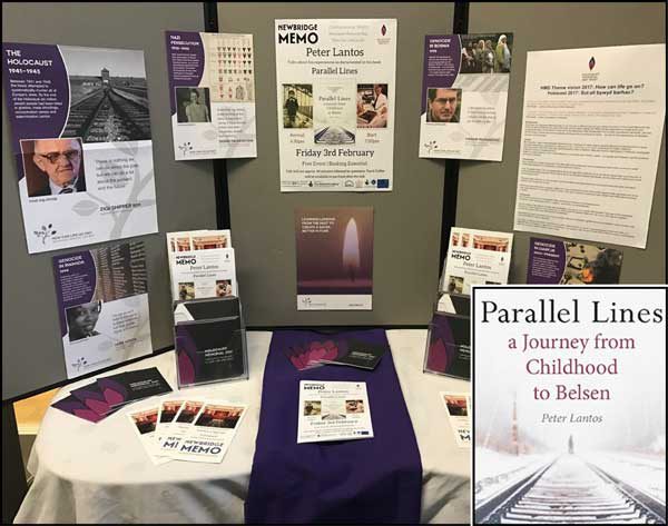 MEMORIAL: Peter Lantos will be discussing his childhood experiences, as chronicled in Parallel Lines