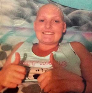 Annmarie Bowen was aged 21 when she underwent chemotherapy. Photo by WalesNewsService