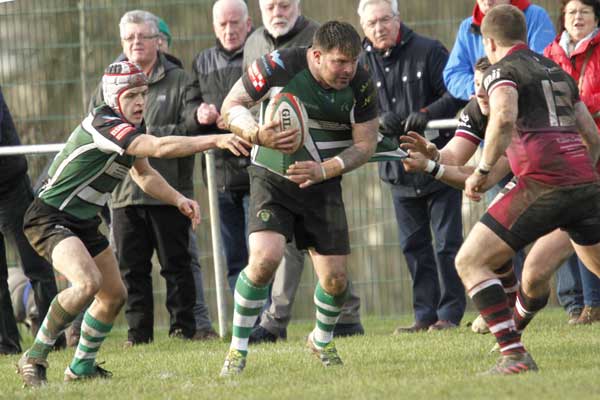 Caerphilly lost their first match in 14 games with defeat to promotion rivals Hartridge