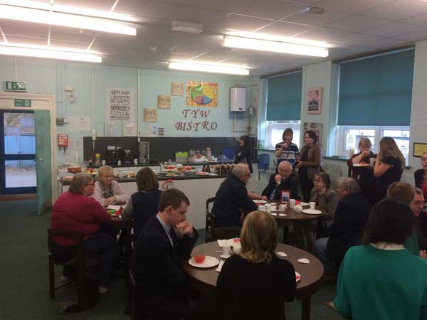 MILK AND SUGAR?: Four pupils will run the community bistro at Tyn-y-Wern