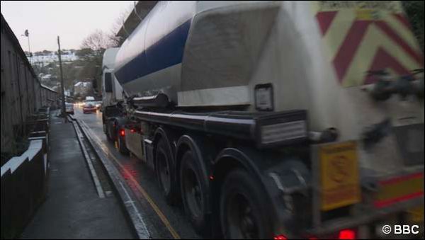 POLLUTED: Hafodyrynys Road is the most polluted street in the UK outside of London