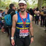 MARATHON: Richard Bushell, from Caerphilly, posted 3:27