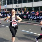 MARATHON: Si?n Johnson, from Oakdale, started running two years ago and finished her first marathon in 6:03:28