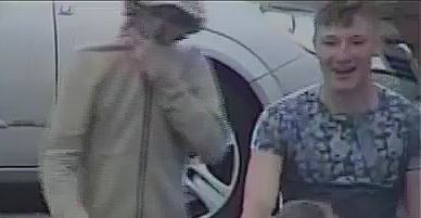 Police would like to speak to these two boys after Blackwood Bus Station was damaged
