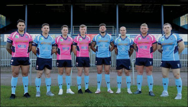NEW RECRUITS: Eight of the nine players signed in the off-seaon by Bargoed
