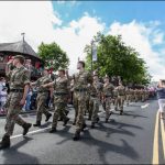 Close to 12,000 people turned out to support Armed Forces Day in Caerphilly. Photo by Carl Jones