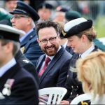 Caerphilly AM was in attendance at Armed Forces Day. Photo by Carl Jones