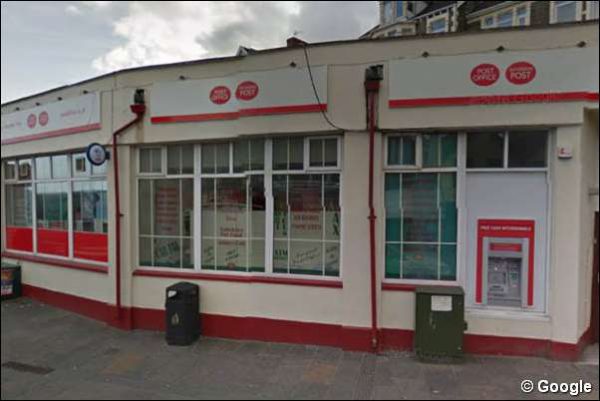Bargoed post office on Cardiff Road