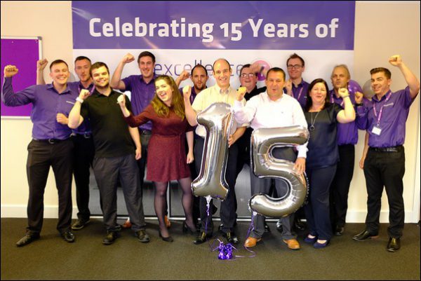 WHAT’S IN A NAME?: The Excellence IT team celebrate 15 years in business