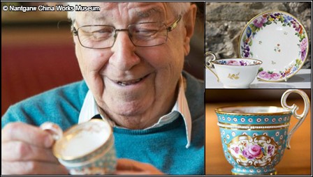 PRETTY FINE: Nantgarw porcelain is one of the finest in the world, according to expert Henry Sandon