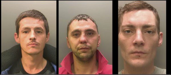 John Davies, Ashley Beckett, and Tyrone Birkett have been recalled to prison for breach of licence