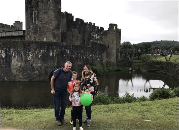 Heidi Halpin, from Caerphilly, is taking on the One Million Step Challenge for Diabetes UK