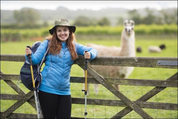 Leona Vaughan will be trekking to Machu Picchu for Tenovus Cancer Care
