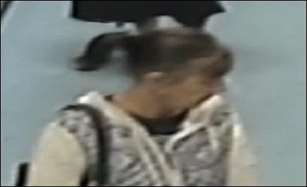 Police want to speak to this woman regarding a theft of a purse in Blackwood
