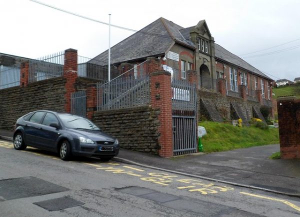 Cwmaber Infant School, Abertridwr. Photo: Jaggery