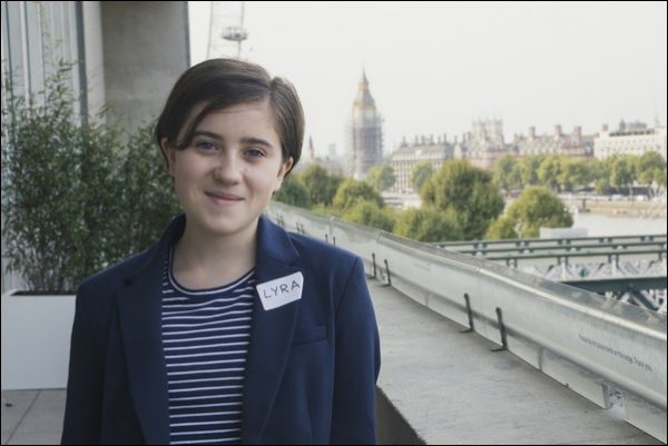 AWARDED: Lyra Davies, 14, was named in the top 15 poets at the Foyle Young Poets of the Year. Photo: Christa Holka