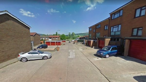 Maxton Court in Lansbury Park, Caerphilly