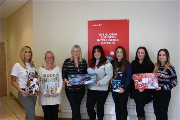 CHRISTMAS SPIRIT: Creditsafe staff launch Operation Santa