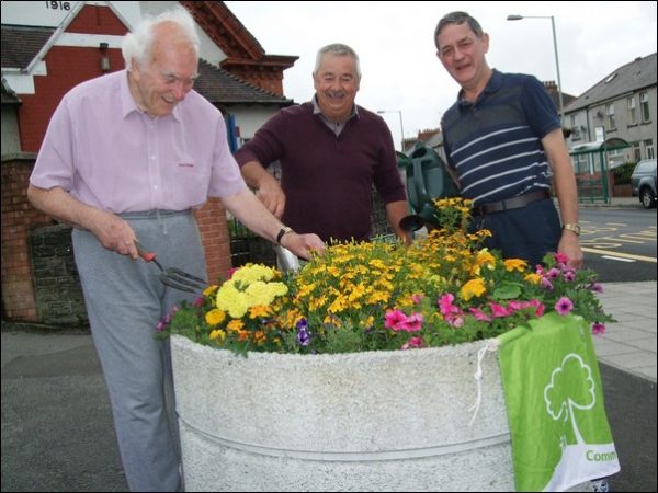 Members of the Oakdale and Penmaen Community Partnership