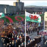 Remembrance Day 2017 in Caerphilly town. Photo: Joanne Burgess Photography