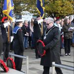 Remembrance Day 2017 in Caerphilly town. Photo: Joanne Burgess Photography