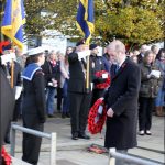 Remembrance Day 2017 in Caerphilly town. Photo: Joanne Burgess Photography
