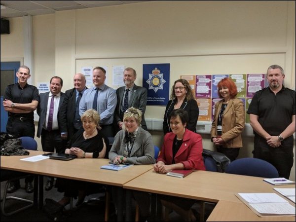 Politicians, councillors and Gwent Police met to discuss the issues in Rhymney