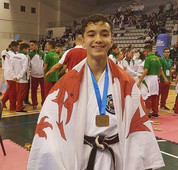 Tomas Moya from Ystrad Mynach. Picture by Paul James