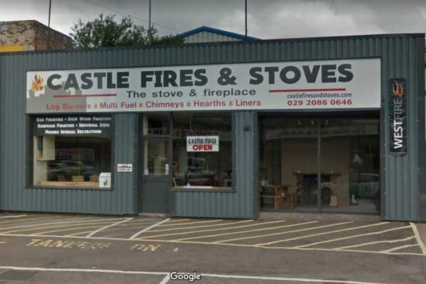 Castle Fires and Stoves on Nantgarw Road, Caerphilly