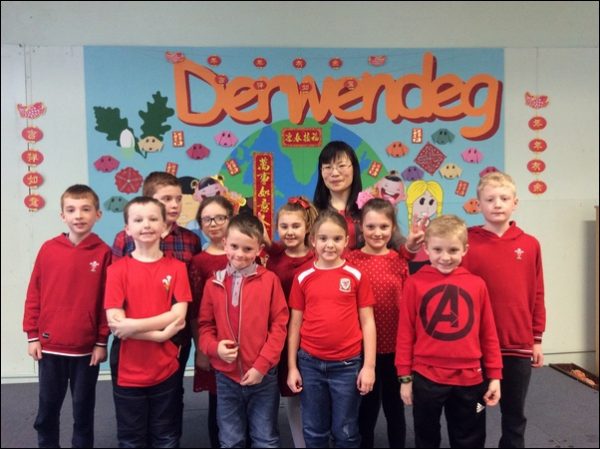 Derwendeg Primary School recently celebrated Chinese New Year