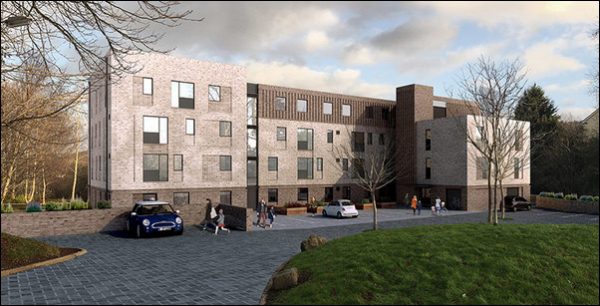NEW HOMES: An artist’s impression of what the development will look like