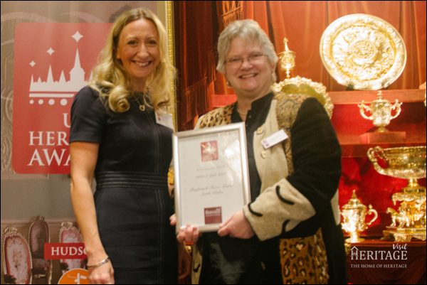 Llancaiach Fawr’s Assistant General Manager Lesley Edwards, left, with General Manager Diane Walker. Picture © UK Heritage