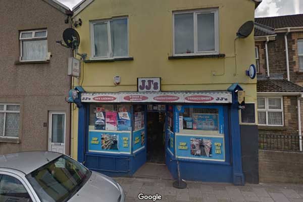 JJ's Convenience store in Gilfach
