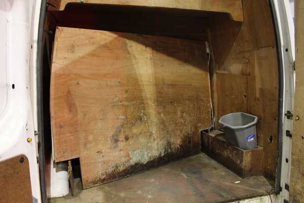 The conditions the immigrants had to endure in the van