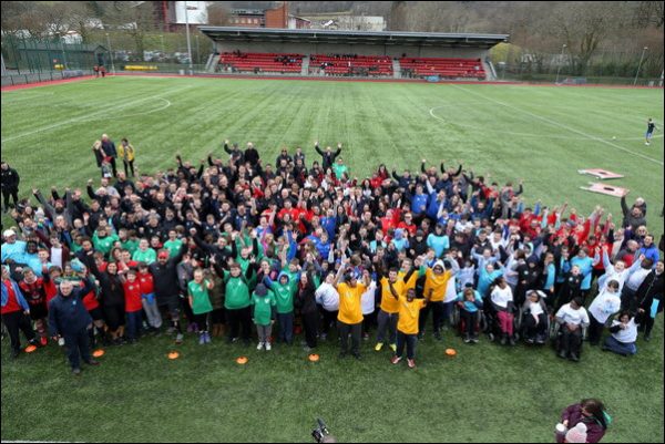 Plenty of fun was had at the 2018 Disability Six Nations event
