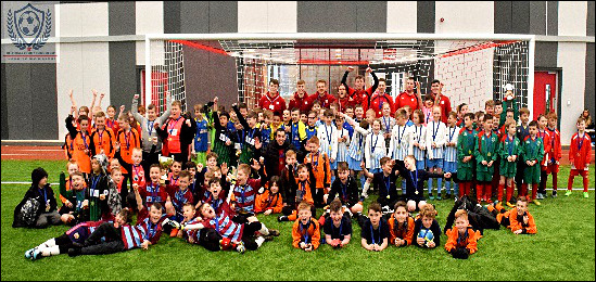 Teams from schools across Caerphilly County Borough took part in the tournament