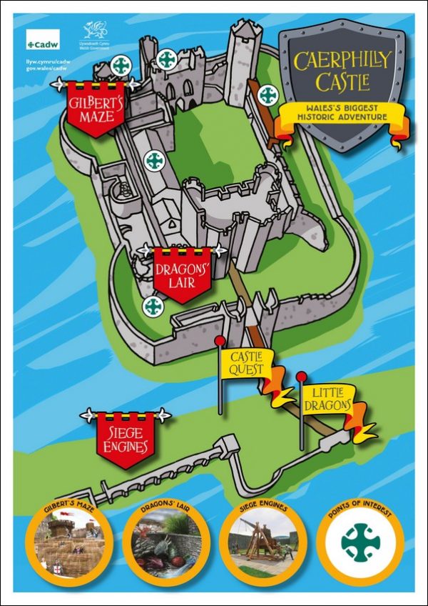 AMBITIOUS: Plans to transform Caerphilly Castle include a maze and a dragons’ lair