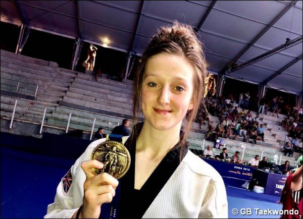 BRONZE MEDAL: Taekwondo star Lauren Williams