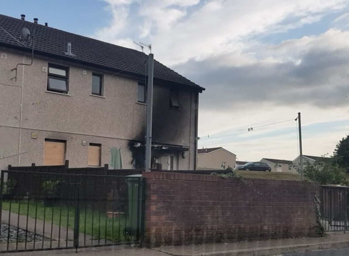 Man arrested in connection with deliberate house fire in Porset Park
