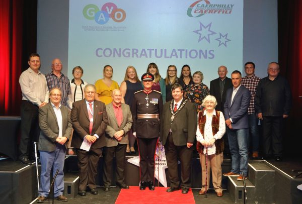 CELEBRATION: The award-winning volunteers