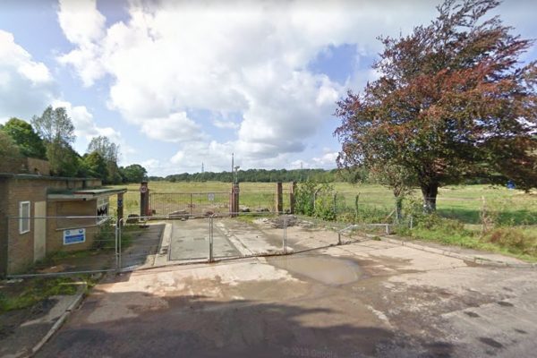 The former paint factory site in Waterloo