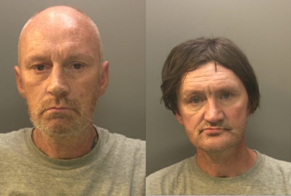 Evesham, left, was jailed for three-and-a-half years while Osborne was jailed for two years and four months