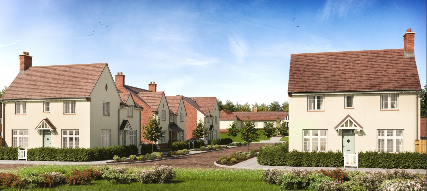 First look at housing on former council office site in Pontllanfraith