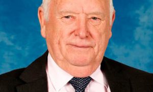Cllr Dave Poole, ex-leader of Caerphilly County Borough Council